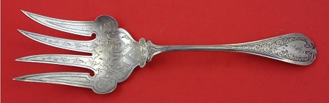 Fish Serving Fork Brite-cut 9 1/4